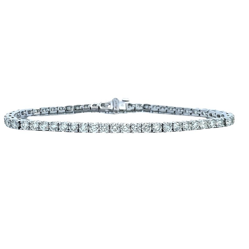 Tennis Bracelet in Platinum