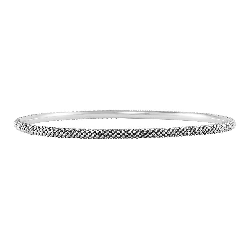 Lagos Signature Caviar Beaded Bangle