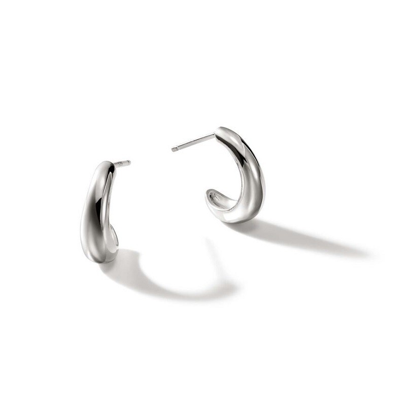 John Hardy Surf J Hoop Earrings