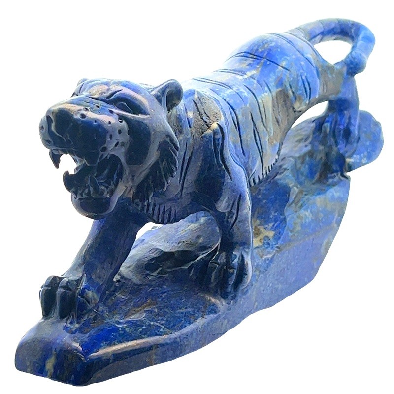 Sodalite Tiger Statue