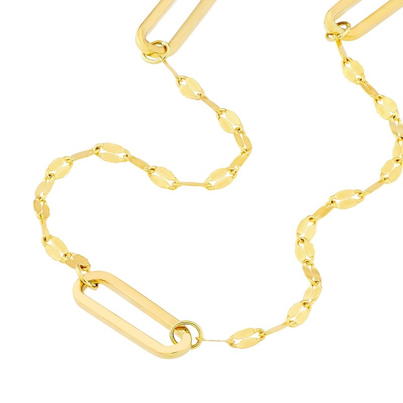 14K Yellow Gold Forzentina Chain