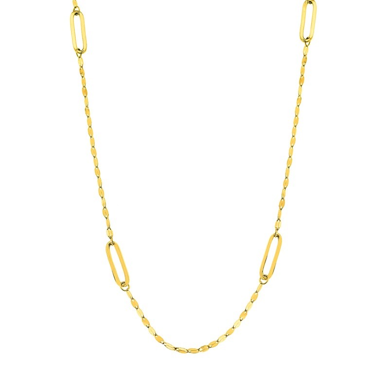 14K Yellow Gold Forzentina Chain