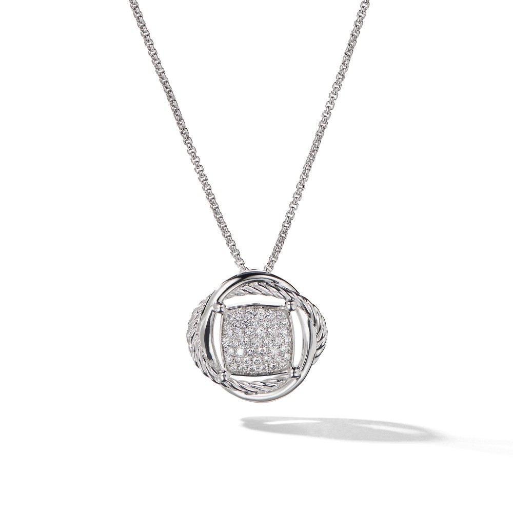 The Crossover Collection® Pendant Necklace with Diamonds - N08137DSSADI18