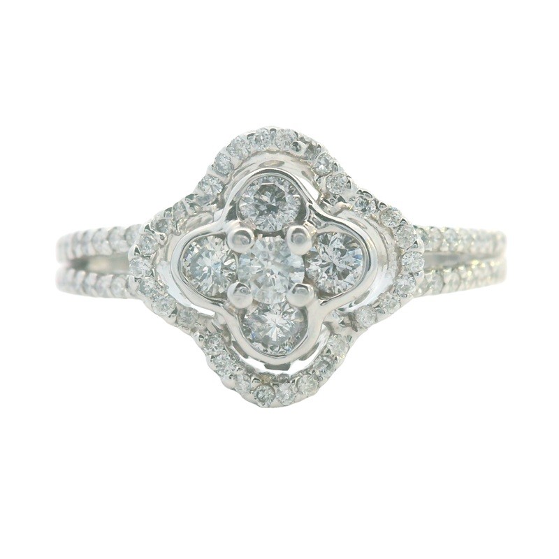 Diamond Clover Ring