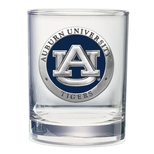 Auburn University Double Old Fashioned Glass