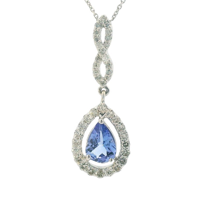 Tanzanite and Diamond Necklace