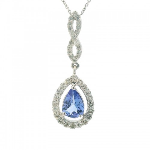 Tanzanite and Diamond Necklace