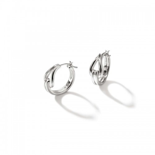 John Hardy Small Surf Hoop Earrings