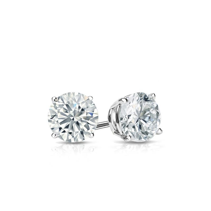 0.25CT DIAMOND STUDS IN 14KW - DE25S0150