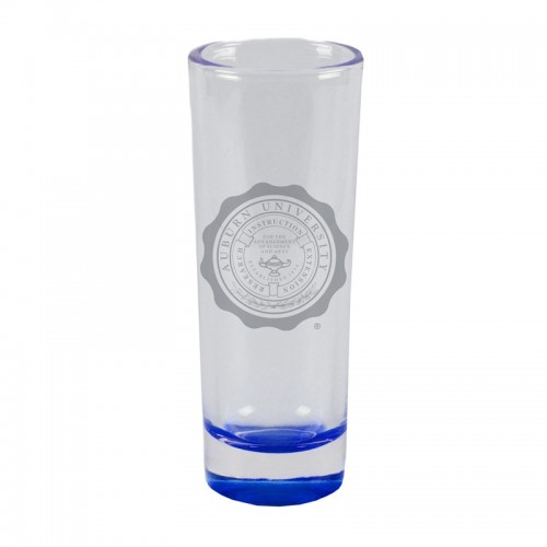 Blue Tinted Shot Glass