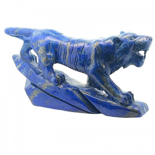 Sodalite Tiger Statue